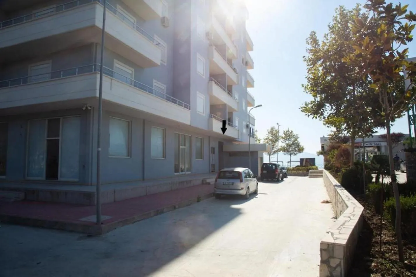 Beach Front Terrace Wlora