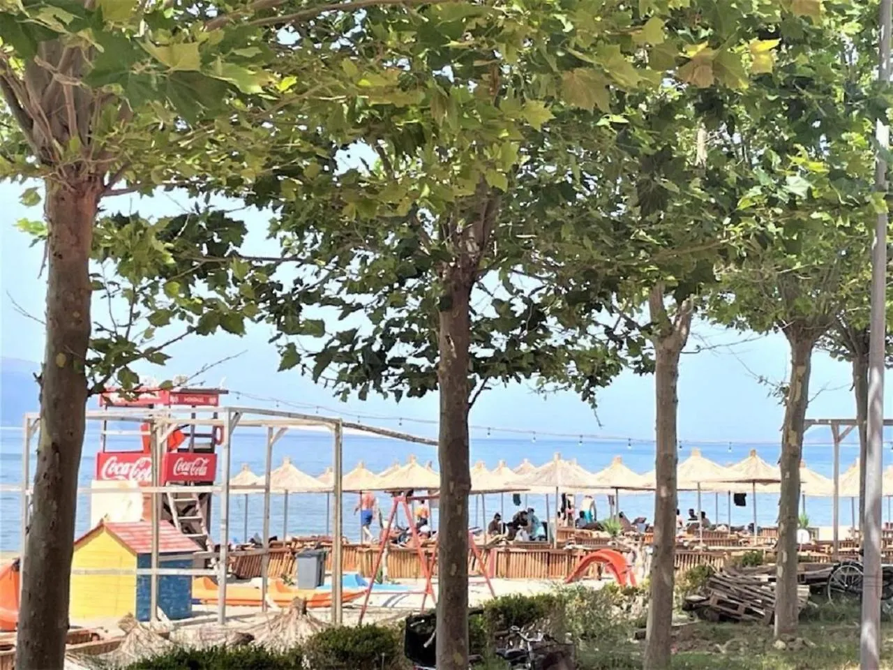 Beach Front Terrace Wlora